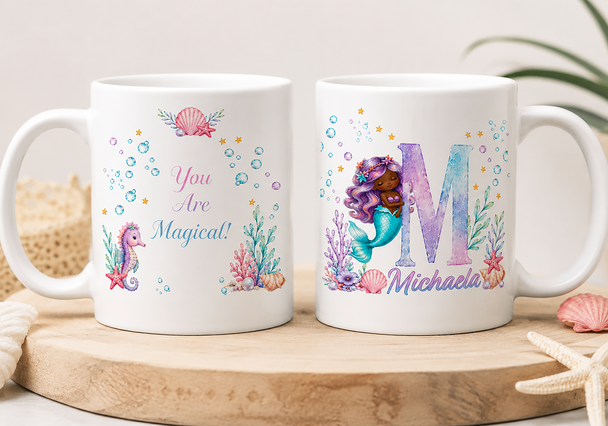 Personalized Mermaid Mug — You Are Magical