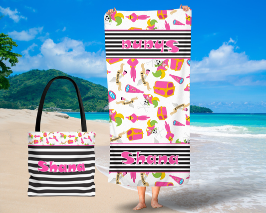 Pirate Towel & Tote Bag Bundle