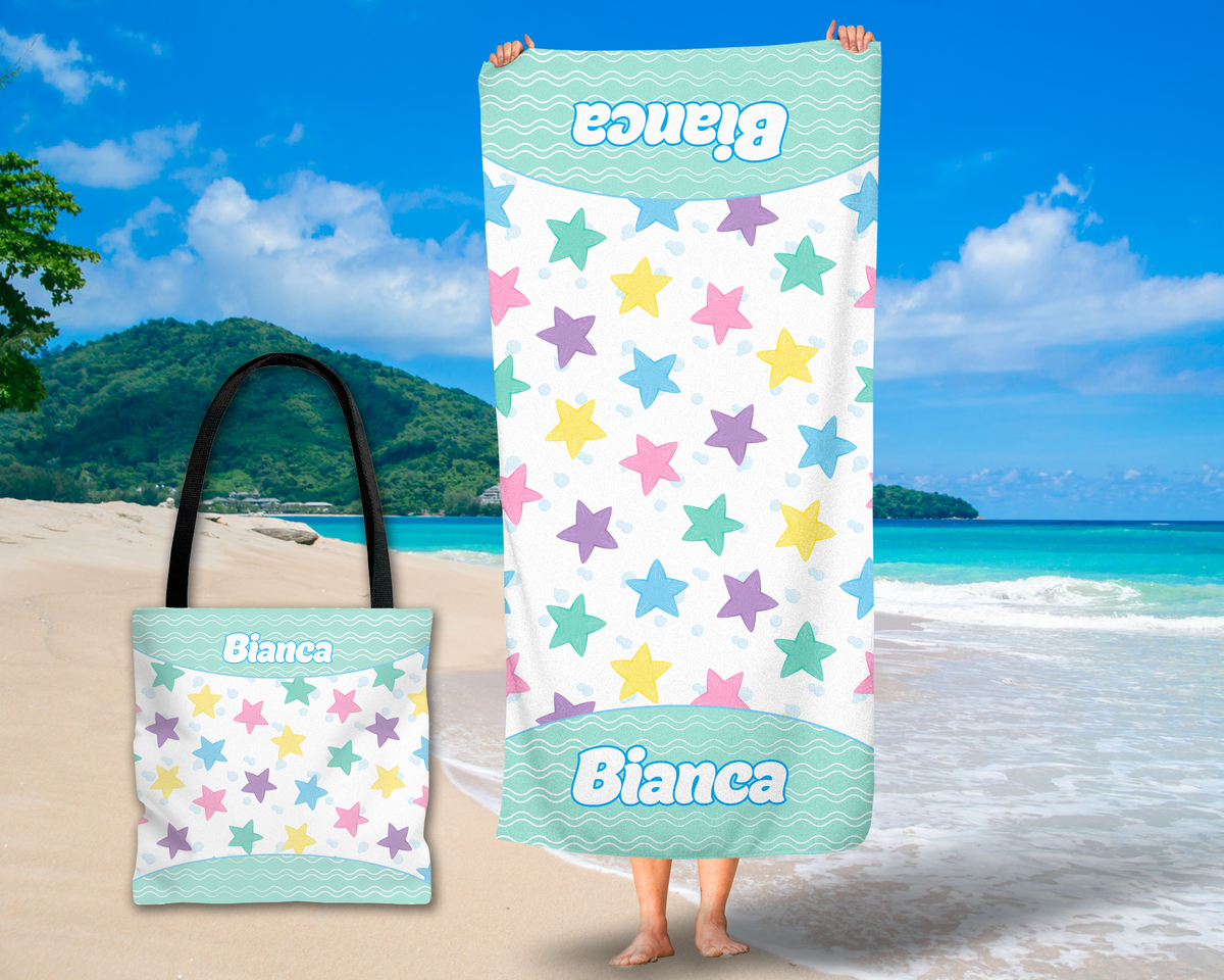 Starfish Towel & Tote Bag Bundle