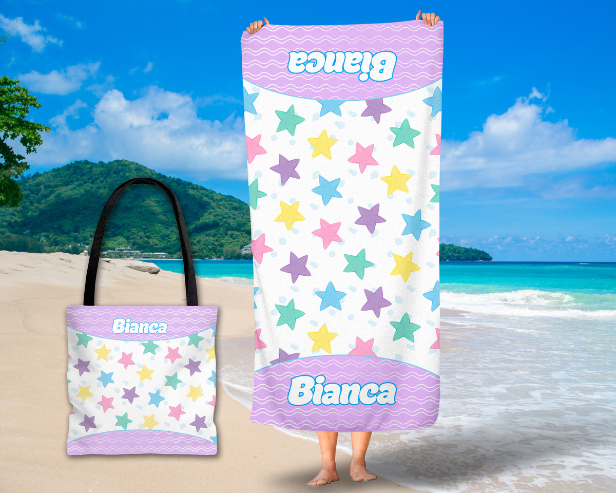 Starfish Towel & Tote Bag Bundle