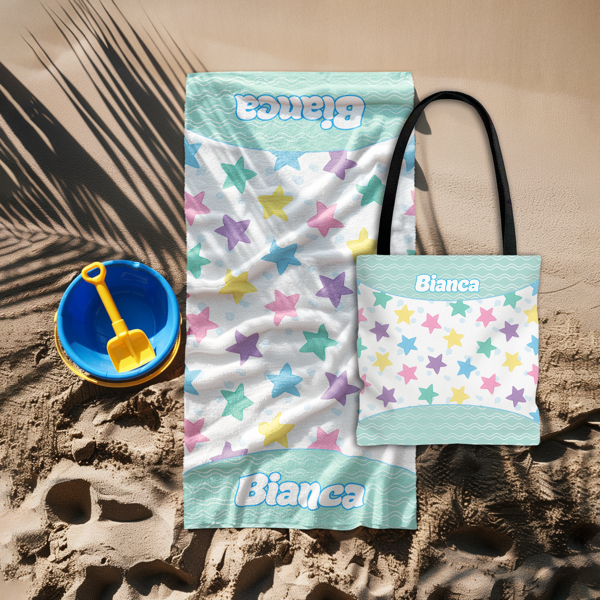 Starfish Towel & Tote Bag Bundle