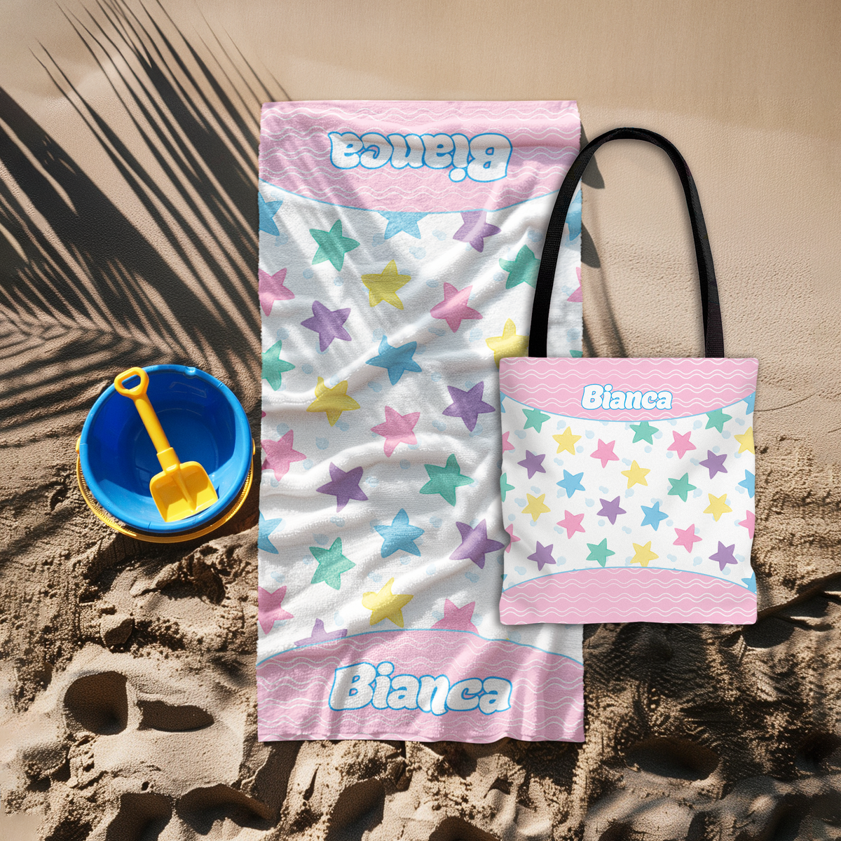 Starfish Towel & Tote Bag Bundle