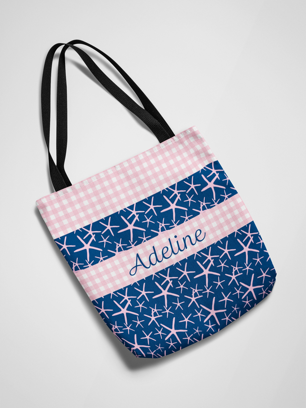 Starfish Tote Bag, Pink Starfish