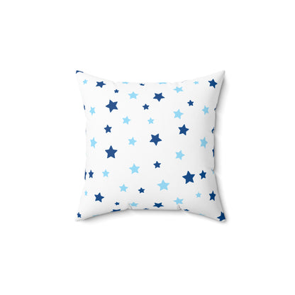 Personalized Baby Boy Birth Stats Pillow, Elephant
