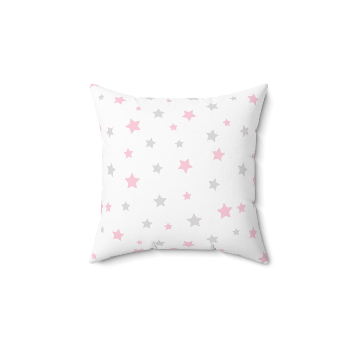 Personalized Baby Girl Birth Stats Pillow, Elephant