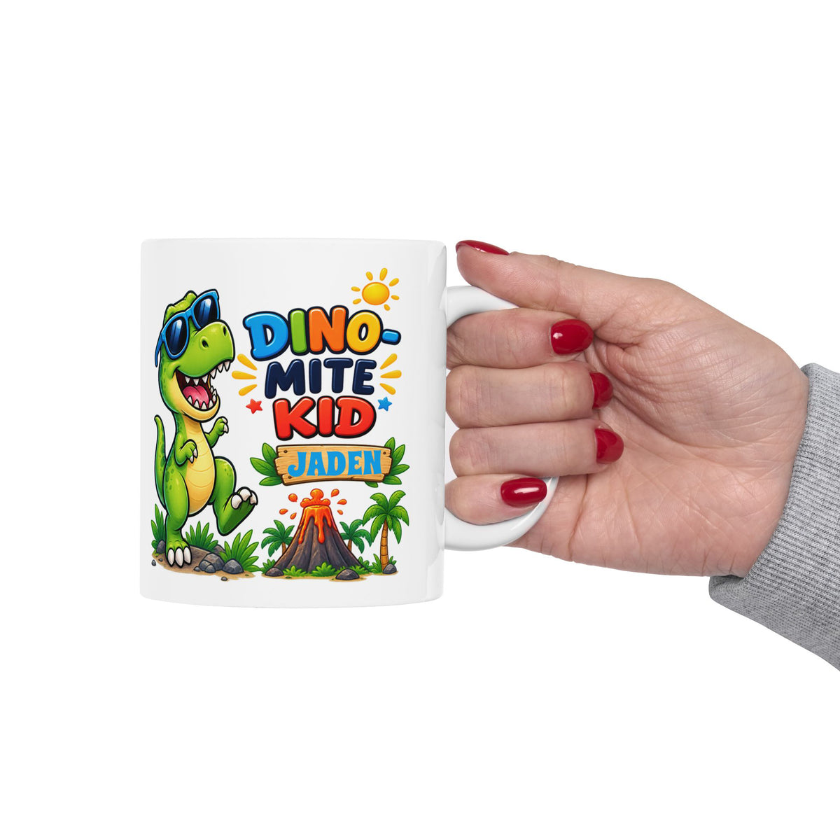 Dino-Mite Kid Dinosaur Mug