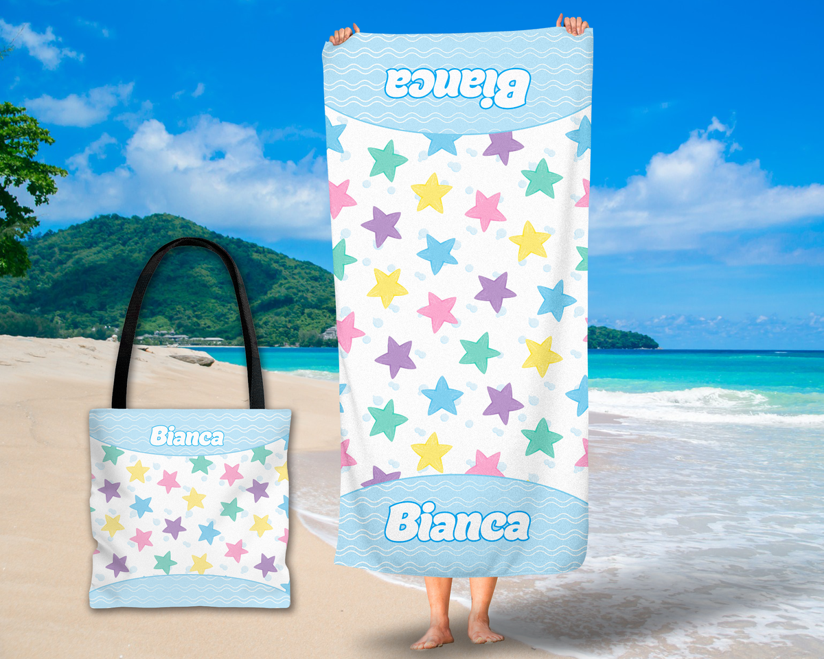 Starfish Towel & Tote Bag Bundle