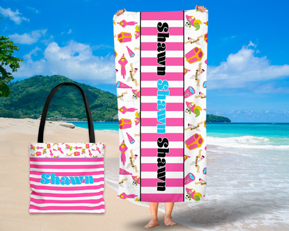 Pirate Towel & Tote Bag Bundle