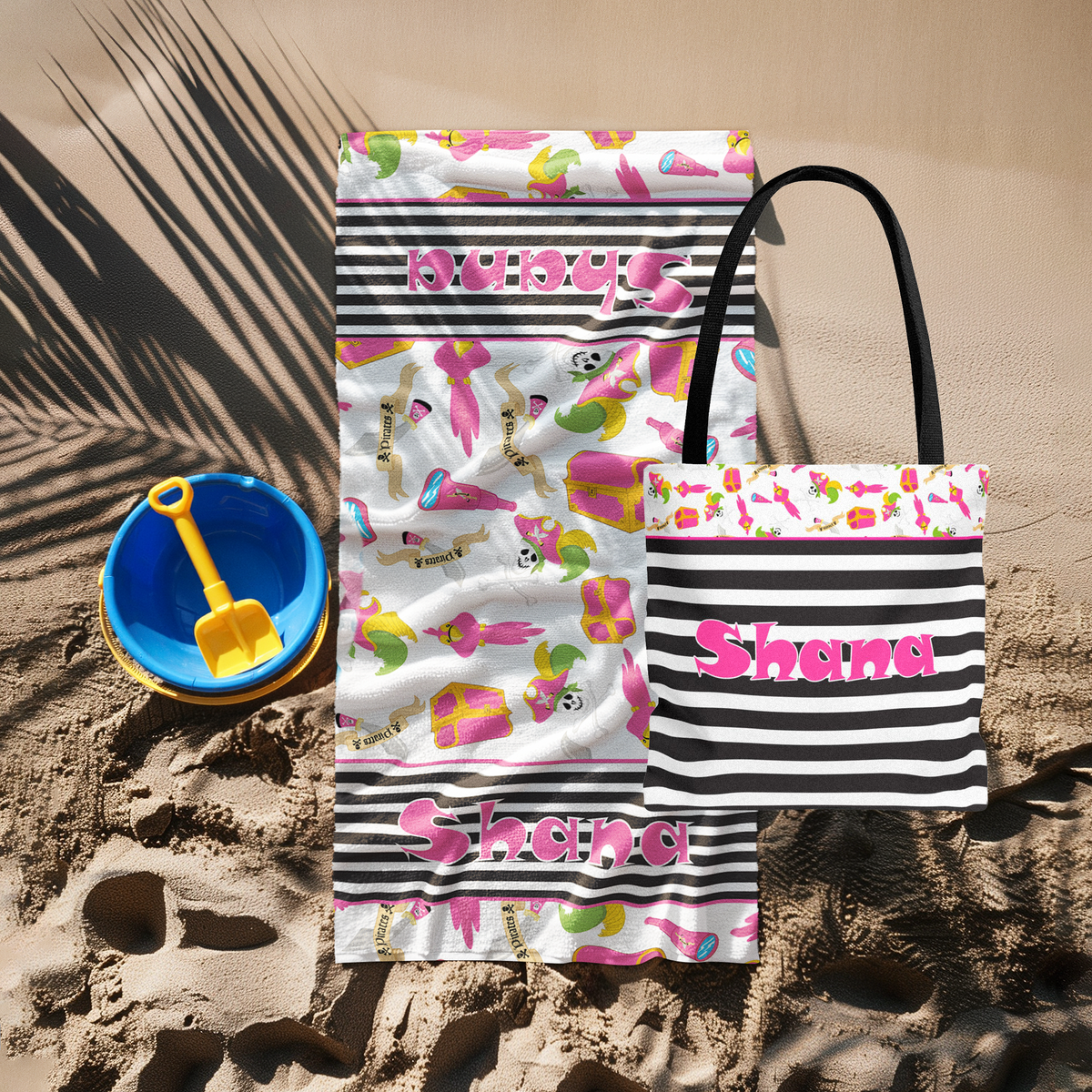 Pirate Towel & Tote Bag Bundle